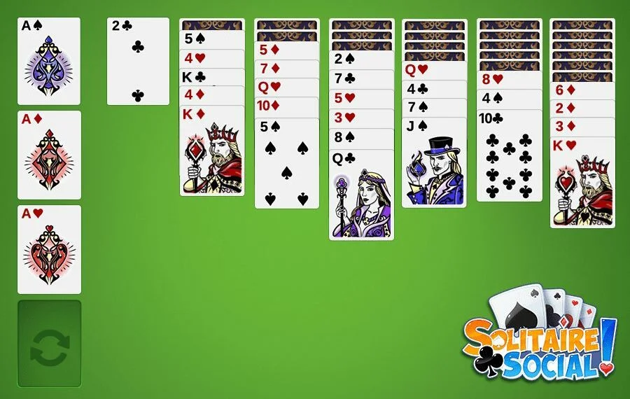 Solitaire classic cards