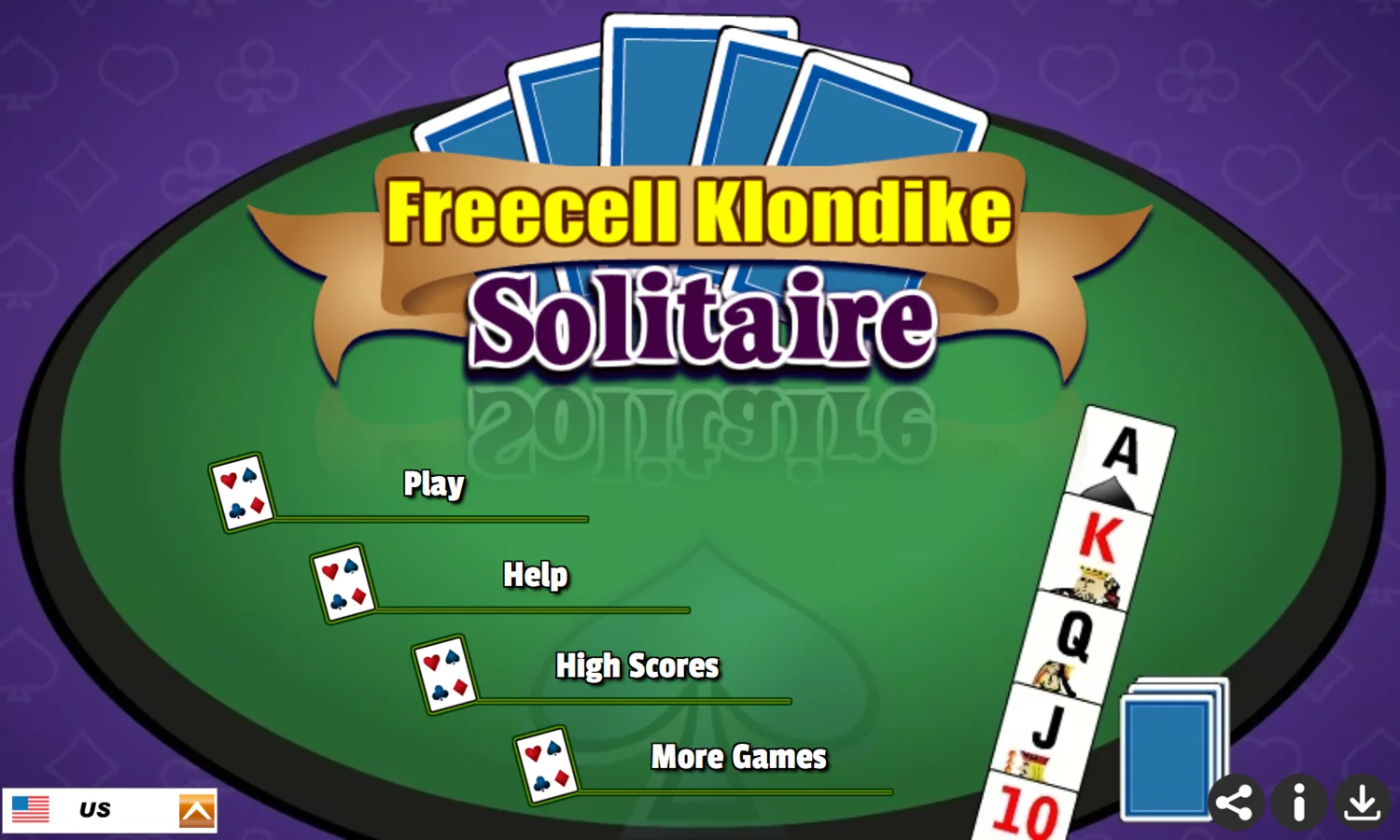 Solitaire klondike
